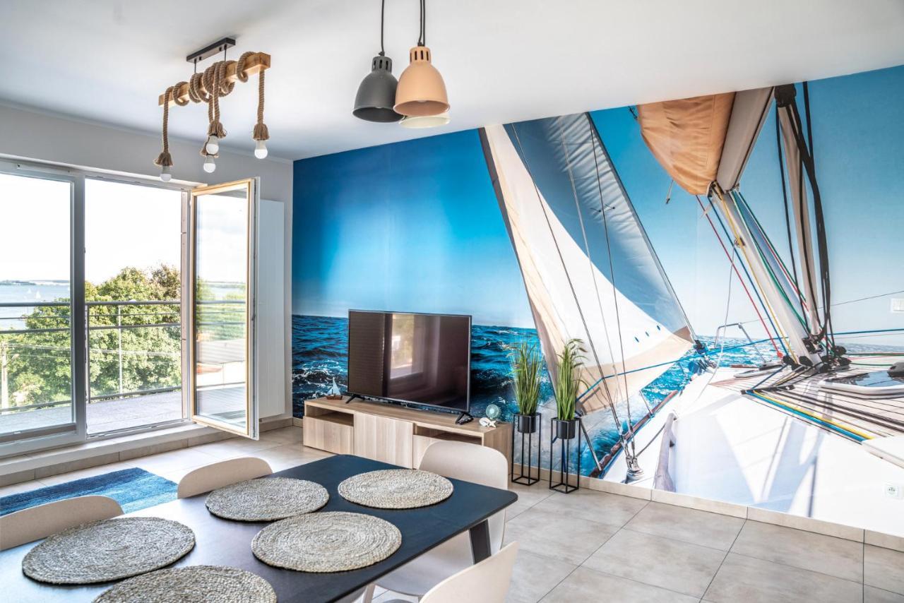 Yacht Apartments Wilkasy Exterior foto